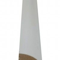 Perfil Mdf Cantoneira 1/4 White14x14x240 Perfil Mdf Cantoneira 1/4 White14x14x240