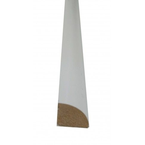 Perfil Mdf Cantoneira 1/4 White14x14x240 Perfil Mdf Cantoneira 1/4 White14x14x240