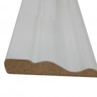 Perfil Mdf GuarnIção 45x9x240cm Branco Perfil Mdf GuarnIção 45x9x240cm Branco