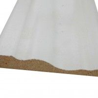 Perfil Mdf Guarnição 70x9x240cm Branco Perfil Mdf Guarnição 70x9x240cm Branco