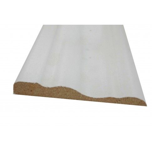 Perfil Mdf Guarnição 70x9x240cm Branco Perfil Mdf Guarnição 70x9x240cm Branco