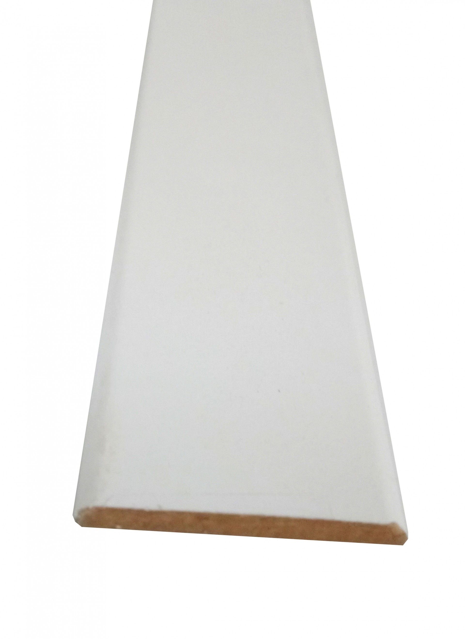 Perfil Mdf T.Junta 38x4x240cm Branco