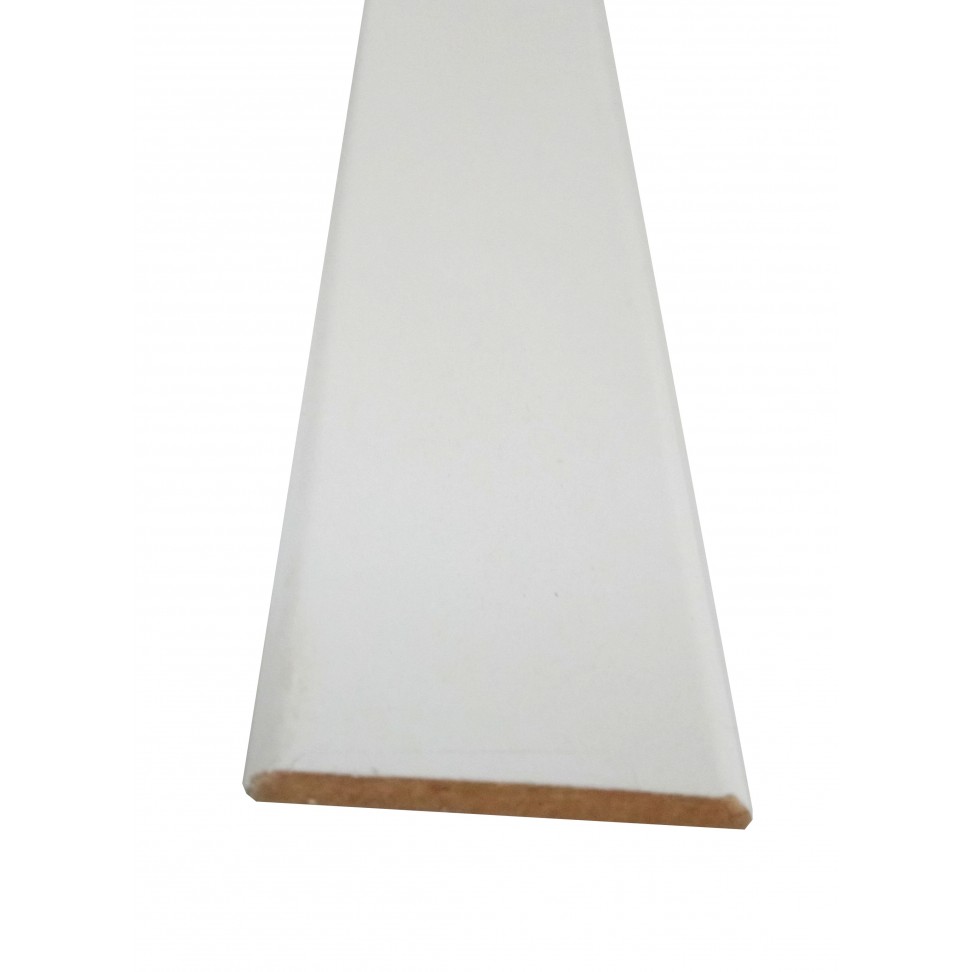 Perfil MDF T.Junta 38x4x240cm Branco