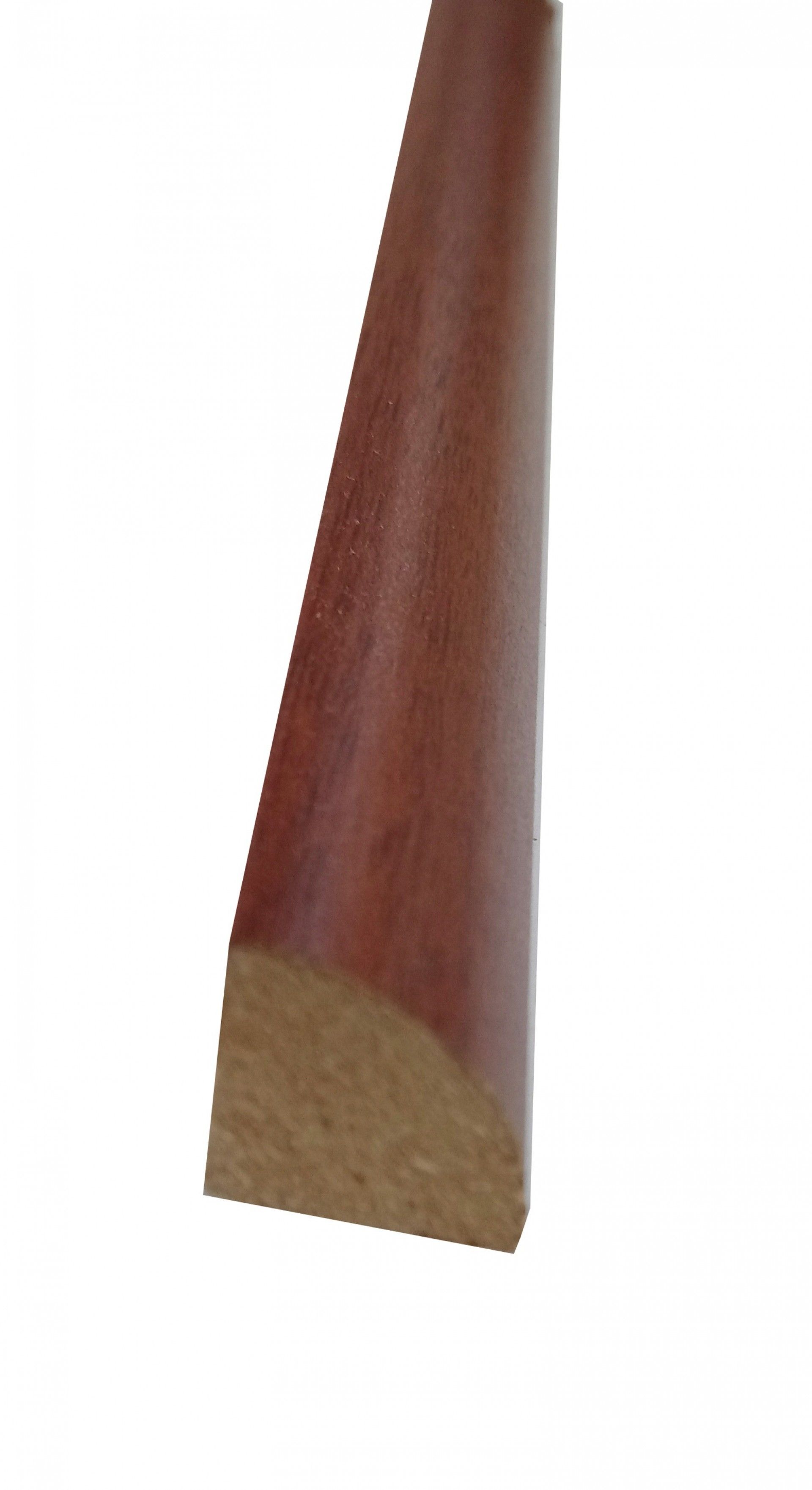 Perfil Mdf Cantoneira 1/4cana 2,4m Mogno