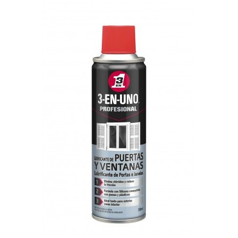 3en1 Lubrificante Portas e Janelas 250ml 3en1 Lubrificante Portas e Janelas 250ml