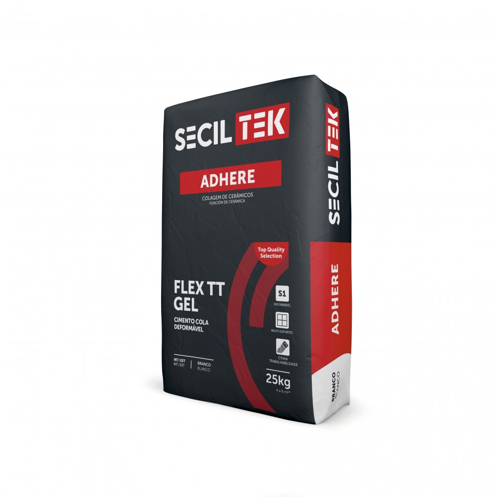Cimento Cola Adhereflex Tt Gel Branco 25kg