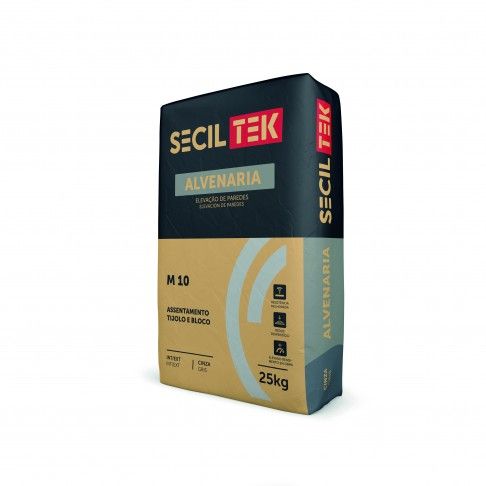 Argamassa Alvenaria M10 25kg Argamassa Alvenaria M10 25kg