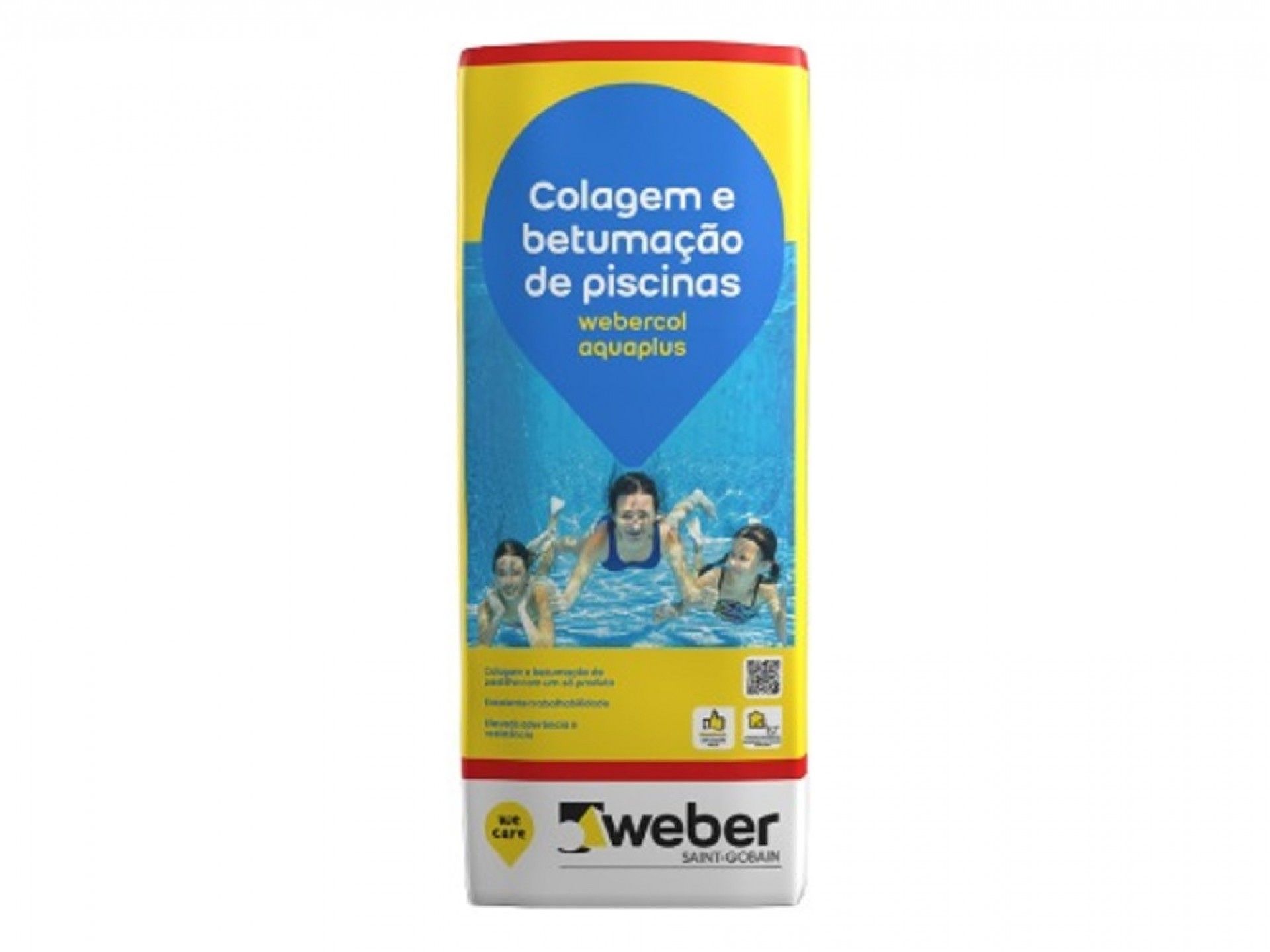 CIMENTO COLA AQUAPLUS (PISCINA) BRANCO 5KG