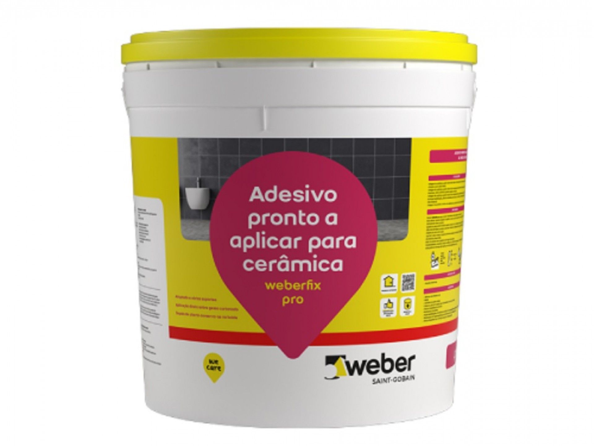 PASTA ADESIVA FIX PRO BRANCO 8KG