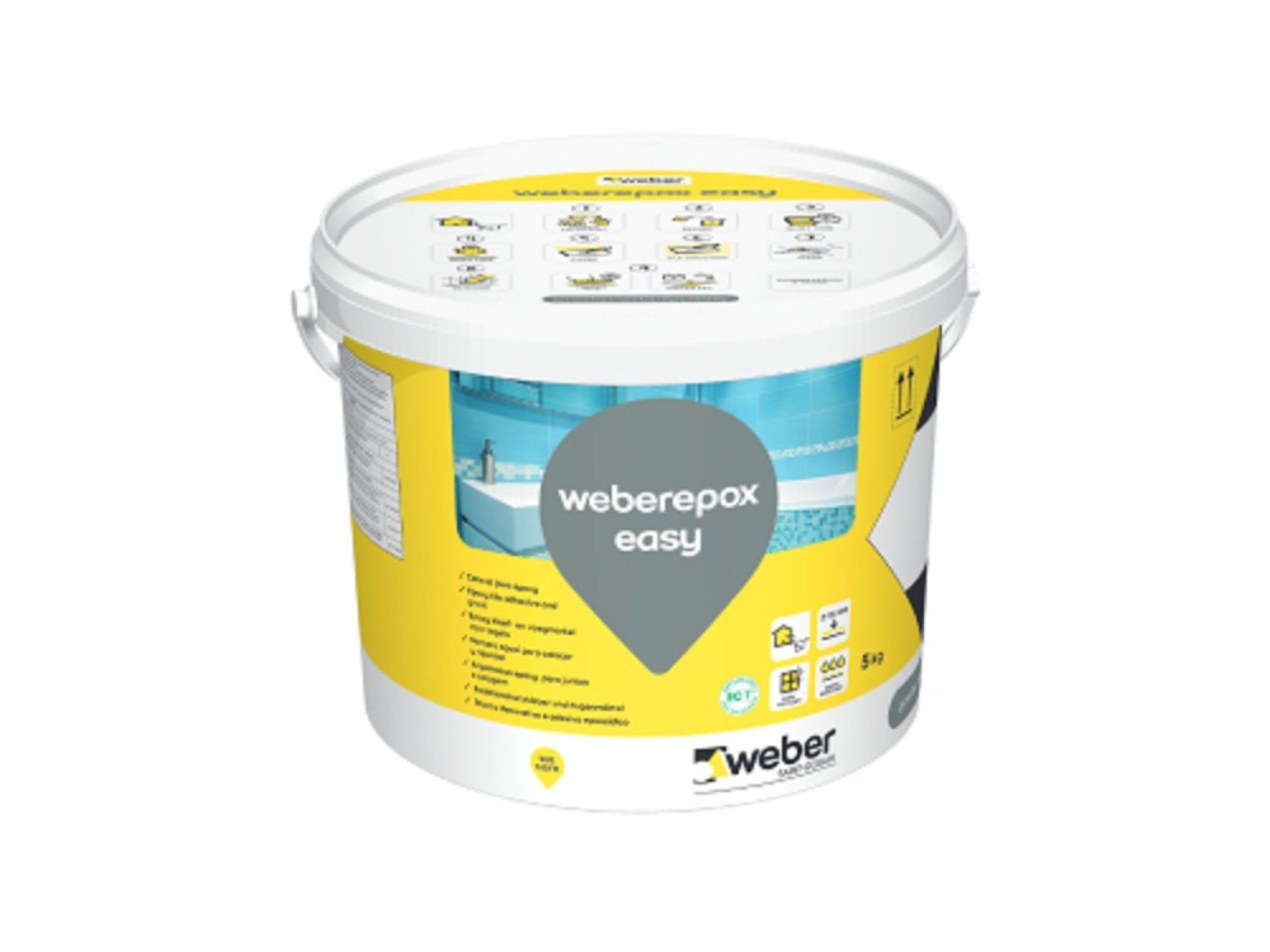 WEBERPOX EASY BRANCO 5KG