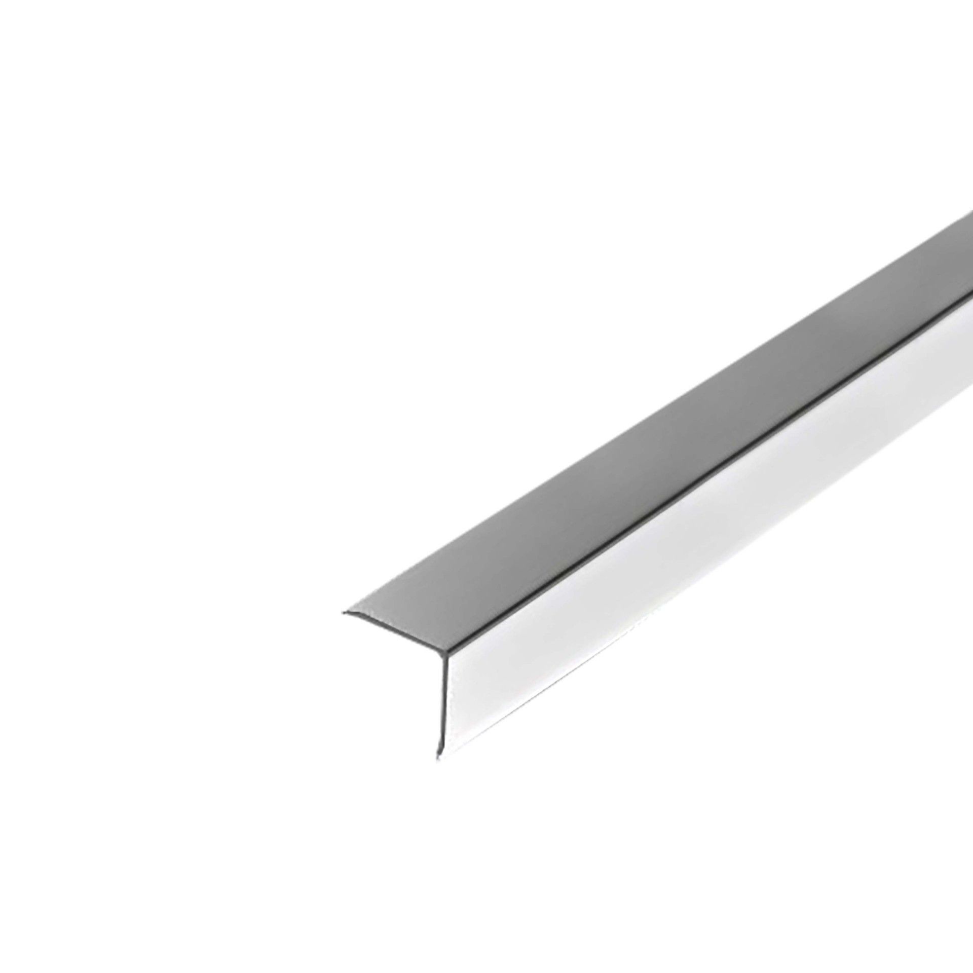 Cantoneira 15x15mm Alumínio Prata Mt 2,6ml