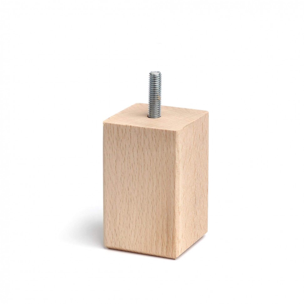 P� Madeira Quadrado 50x50mm