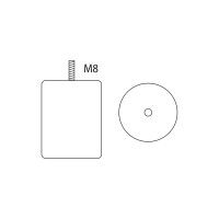 Pé Madeira Redondo D68mm Pé Madeira Redondo D68mm