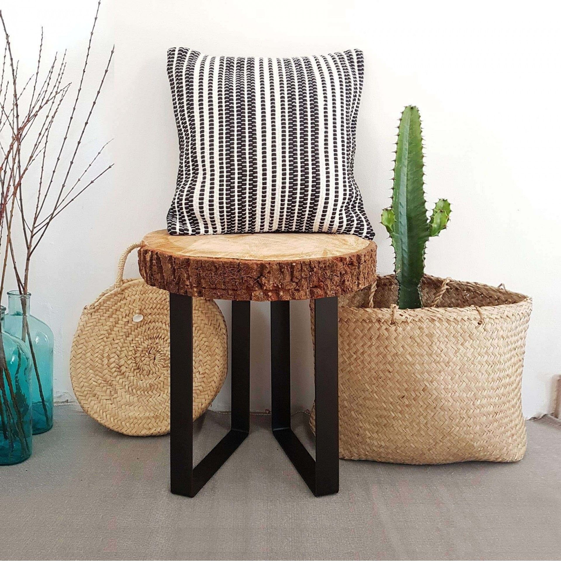 Pé Móvel Quadrado 350x250x40x5 Preta