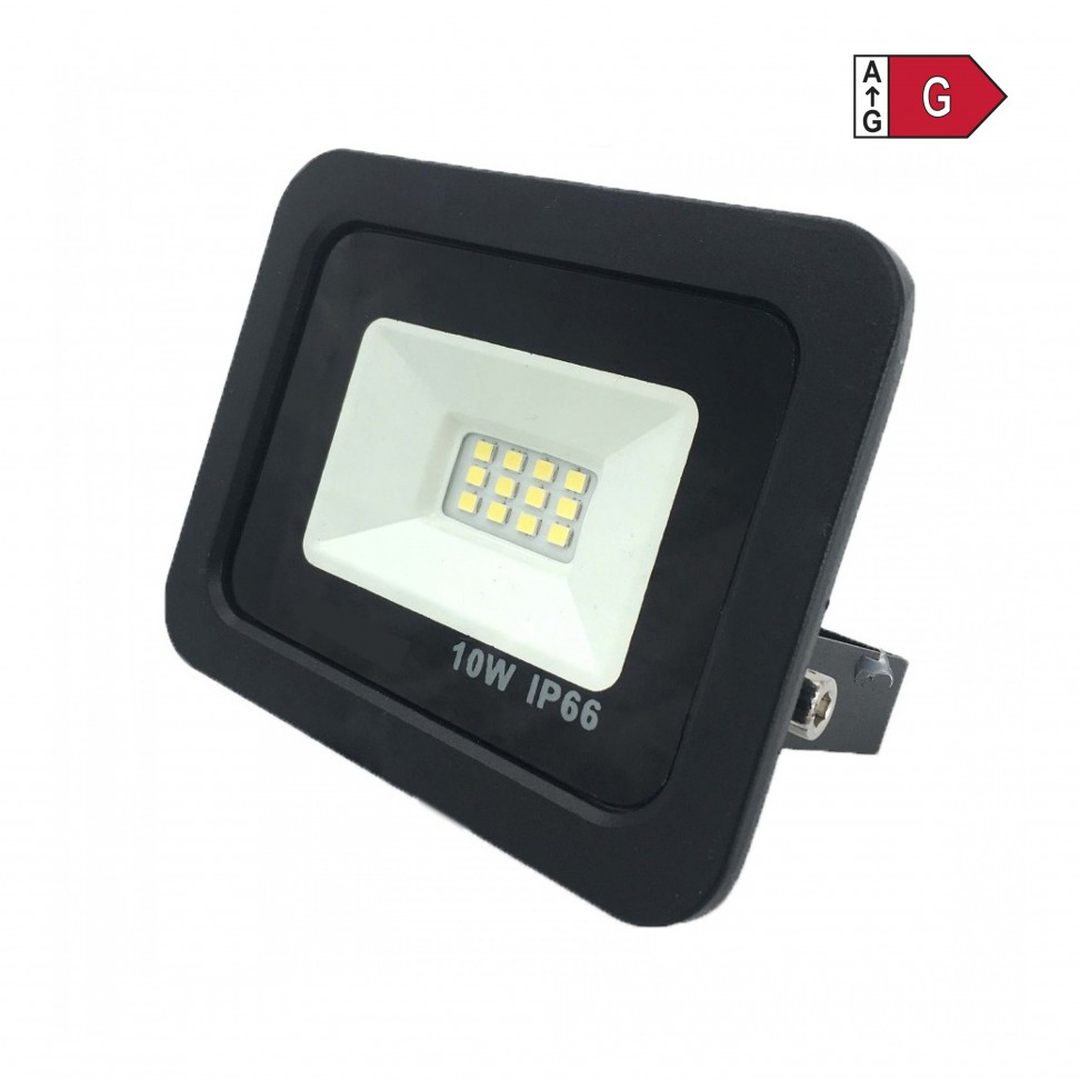 Projetor Led Slim 10w Ip66 6500k