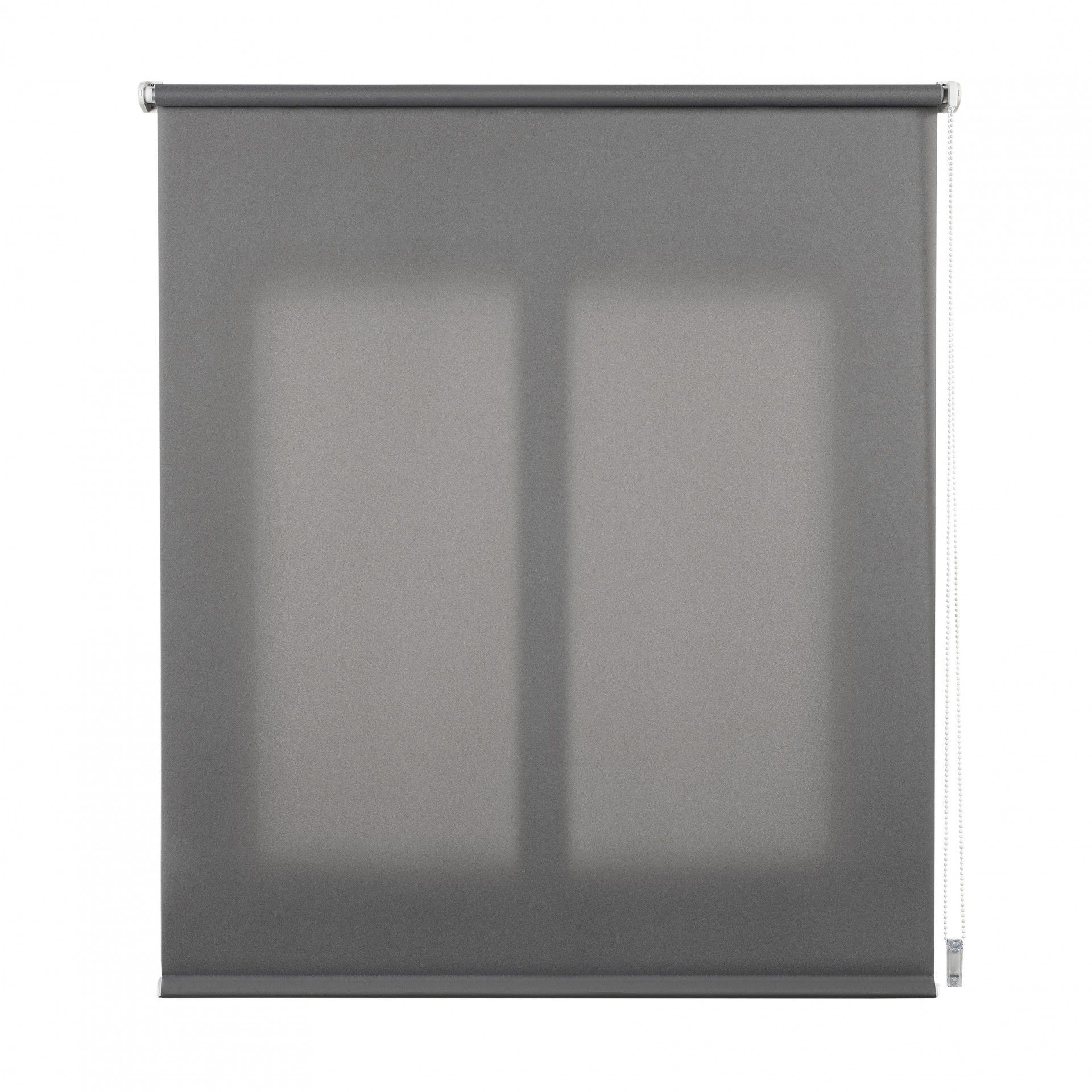 Estore Clip&Fix Translúcido 150x180cm Cinza