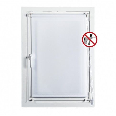 Estore Clip&Fix Translcido 120x180cm Branco