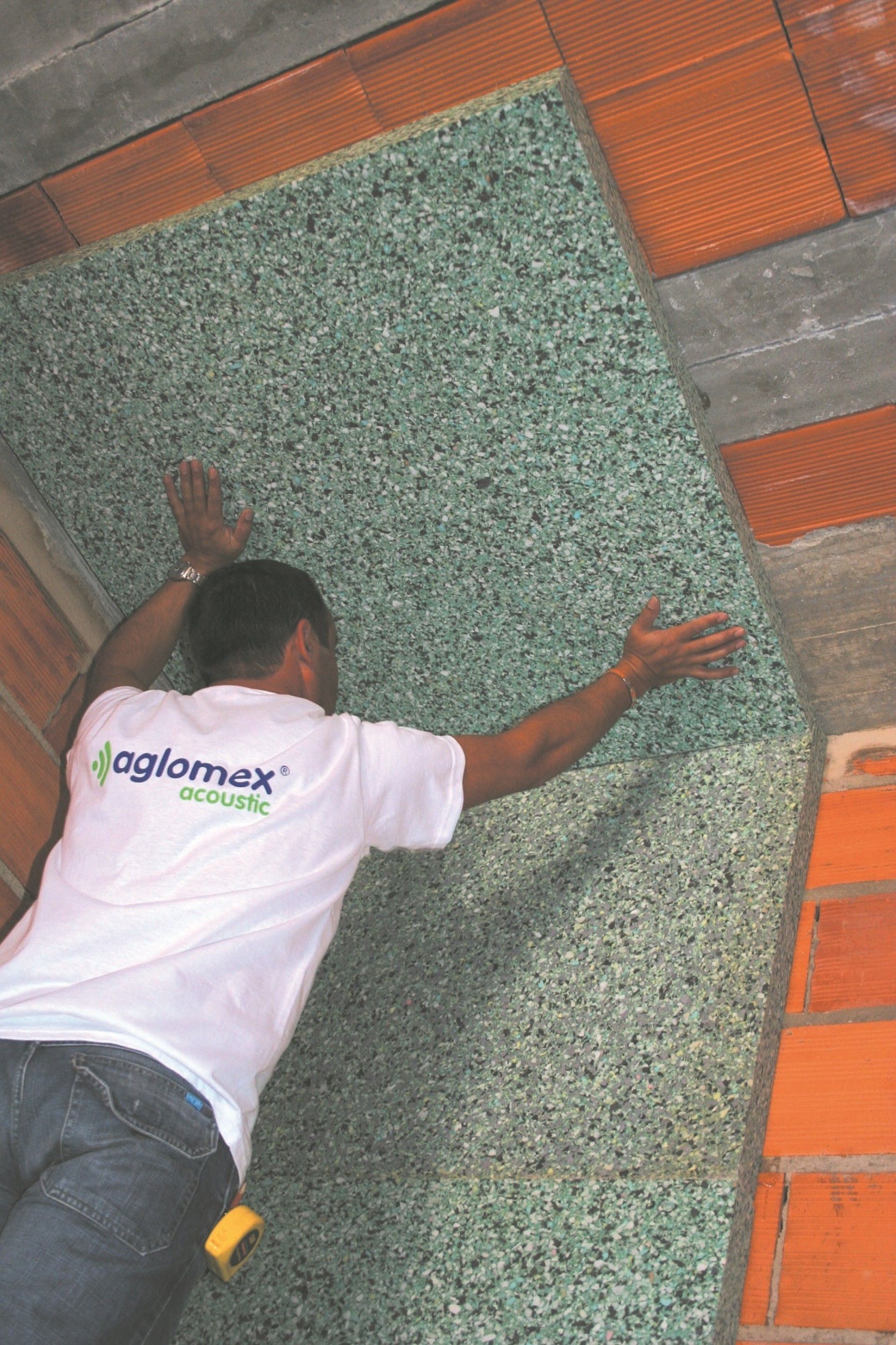 Placa Isolamento Acústico 60fr 1x1m 40mm