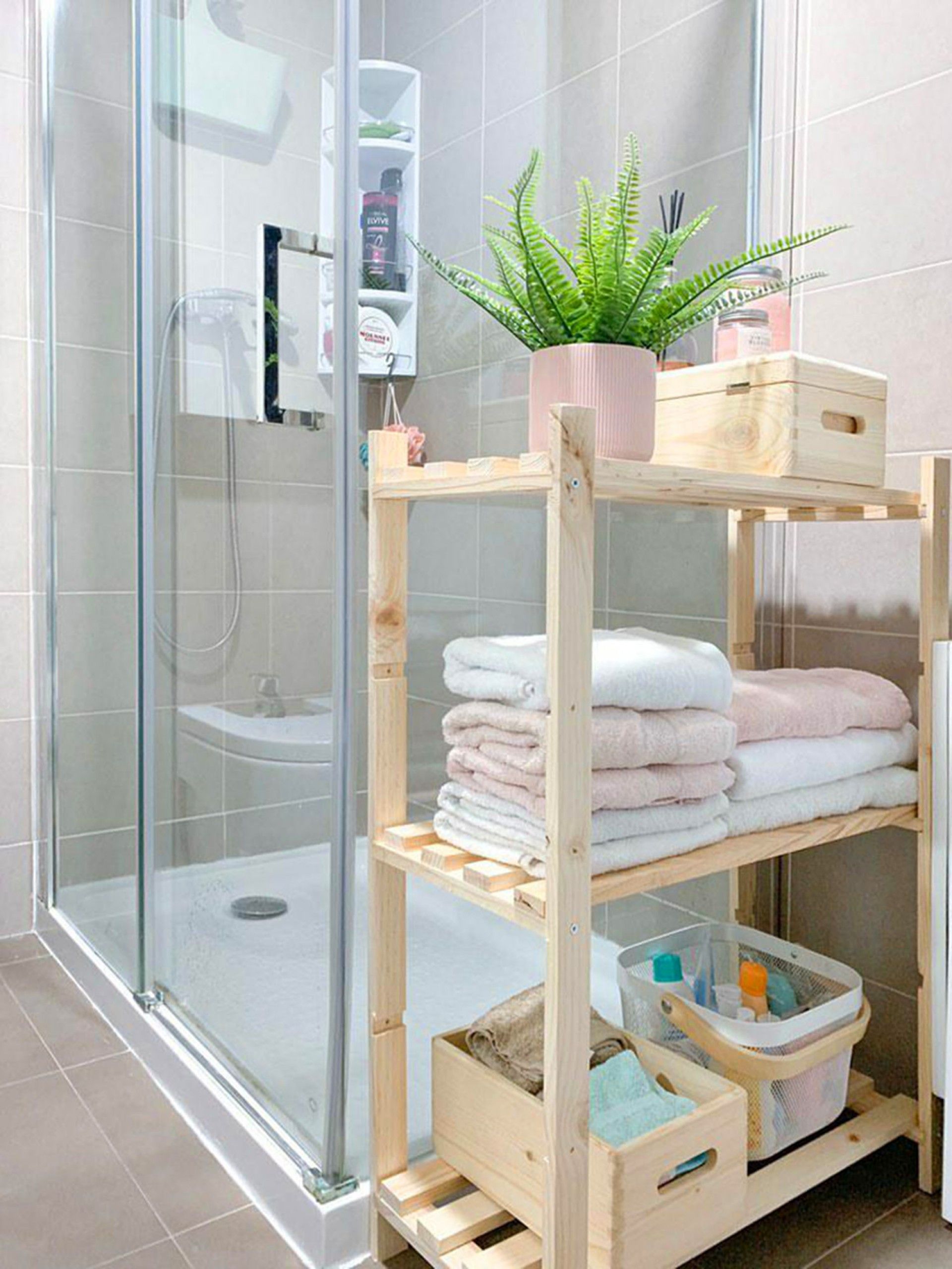 Estante Pinho 3 prateleiras 922x300x650mm