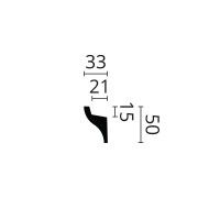 Sanca P/ Luz Il3 50x33mm 2m Sanca P/ Luz Il3 50x33mm 2m