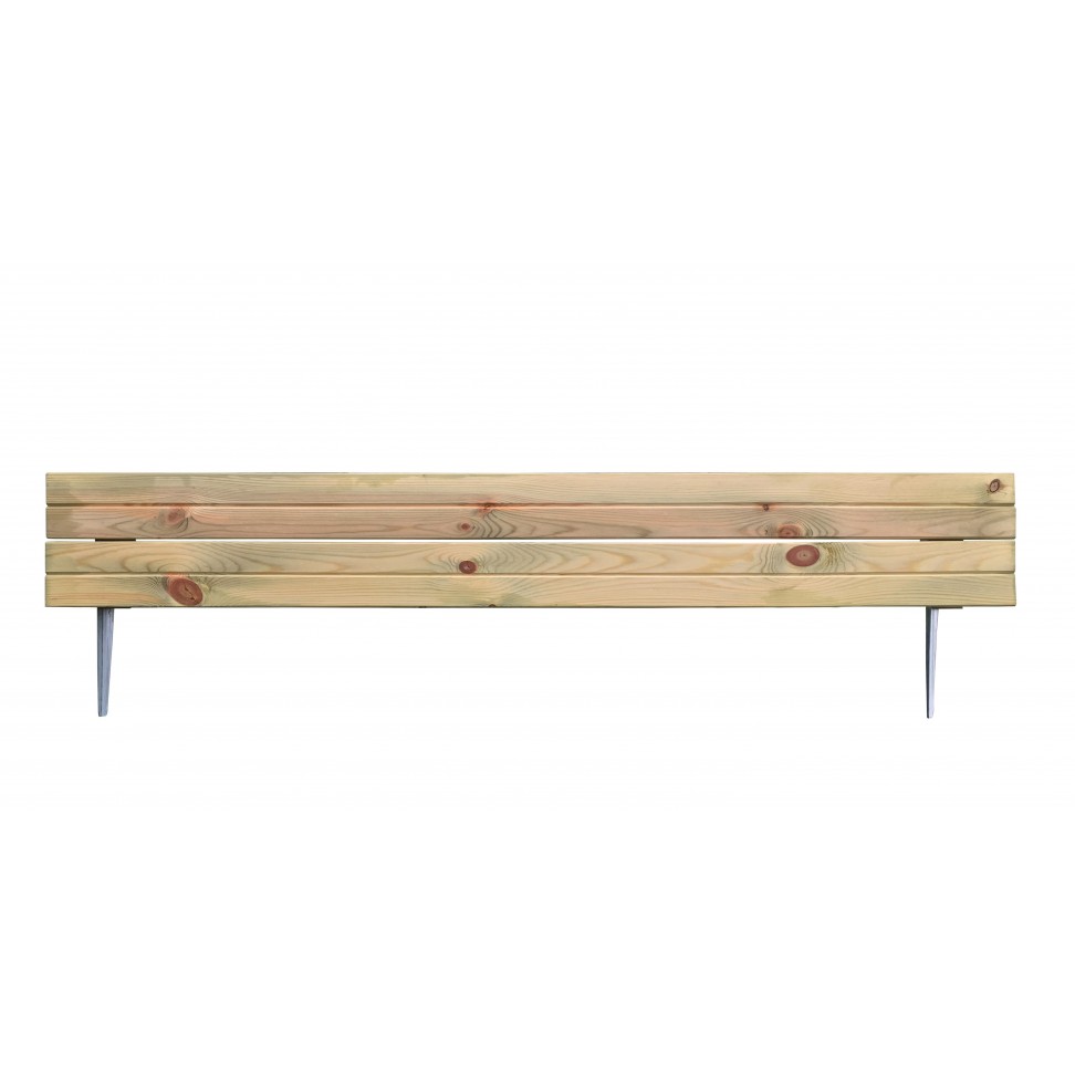 Bordadura Merina 110x18/30cm P�s Metal