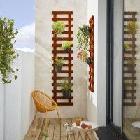 Painel Birdy 40x117cm Bankirai Painel Birdy 40x117cm Bankirai