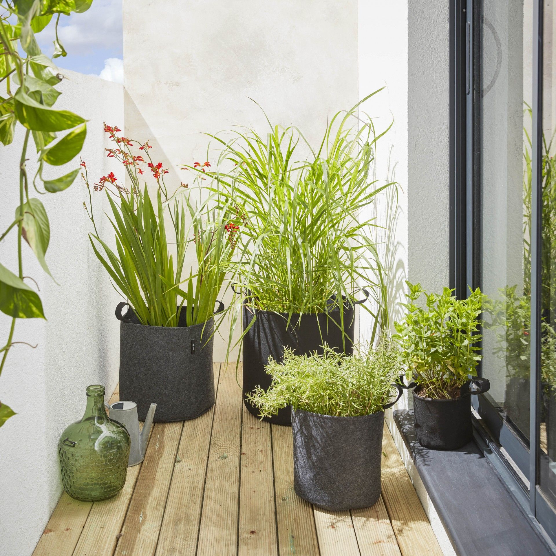 Saco P/Planta Diam 250mm Feltro