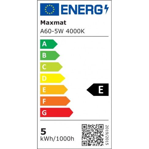 Lâmpada Led A60 E27 5w 4000k 570lm Lâmpada Led A60 E27 5w 4000k 570lm