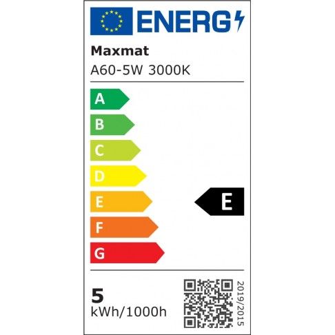 Lâmpada Led A60 E27 5w 3000k 570lm Lâmpada Led A60 E27 5w 3000k 570lm