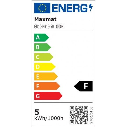 Lâmpada Led Gu5.3 12v 5w 3000k 390lm Lâmpada Led Gu5.3 12v 5w 3000k 390lm