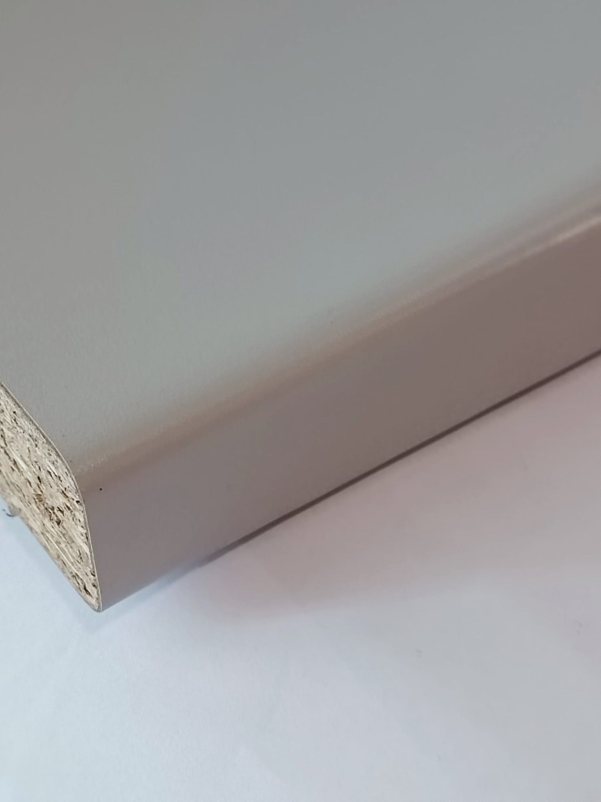 Tampo Cozinha 620x30x3600 R5 Liso Cinza