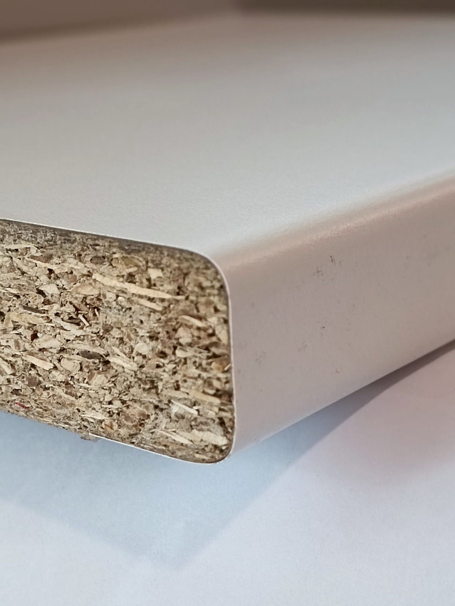 Tampo Cozinha 620x30x3600 R5 Liso Branco