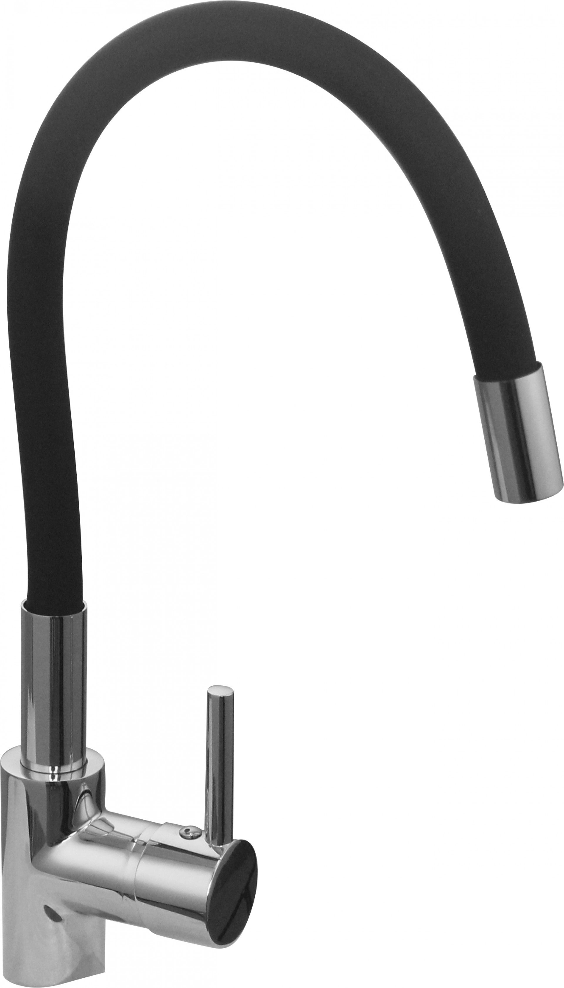 Torneira Banca Maleável Preta