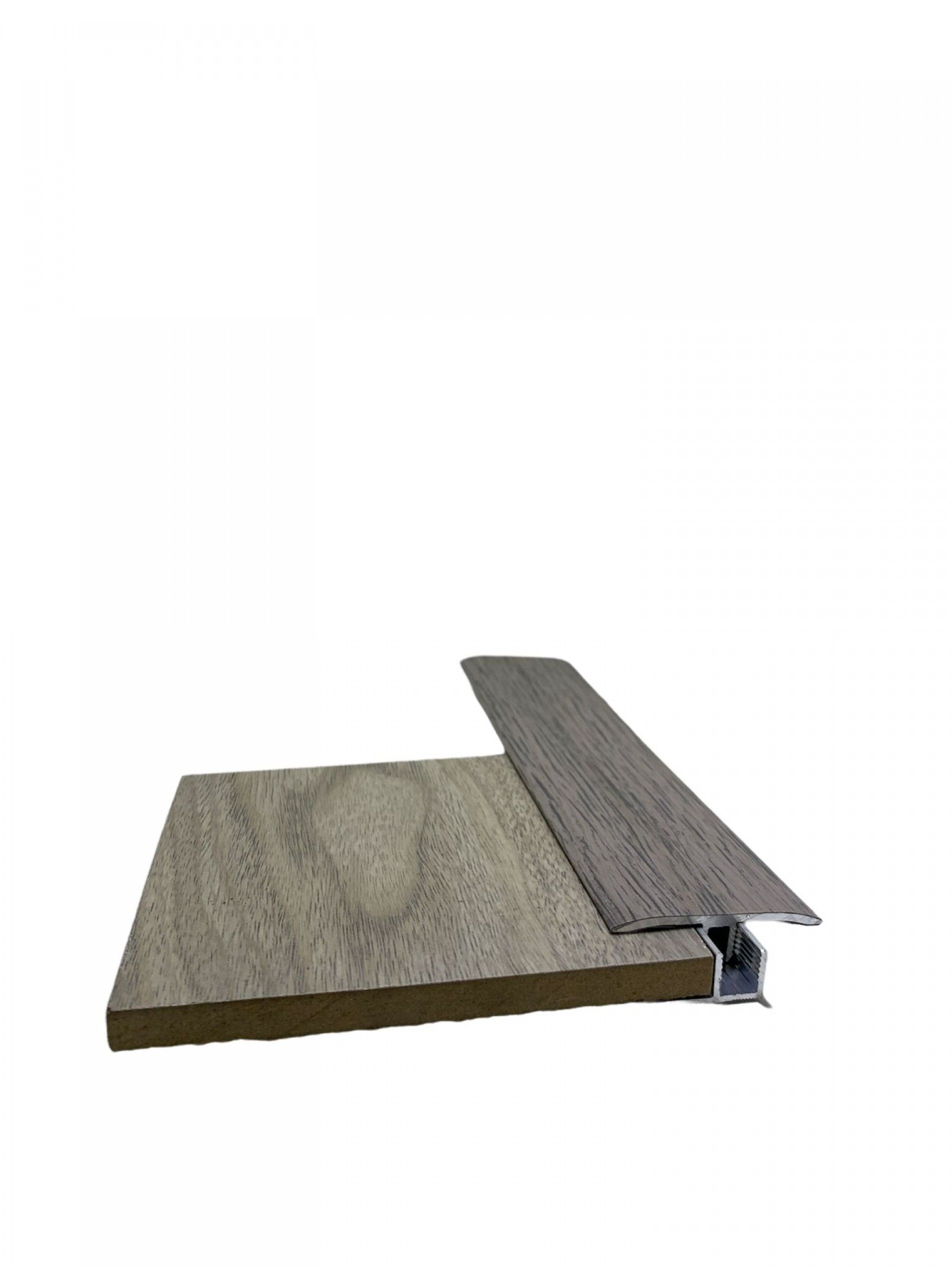 Perfil Transição + Base 250x4x1 Cinza Y