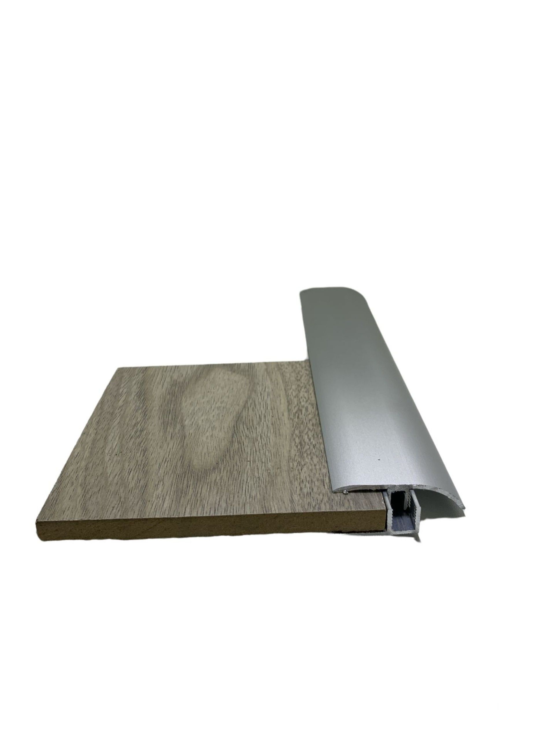 Perfil Desnível + Base 250x4x1 Aluminio