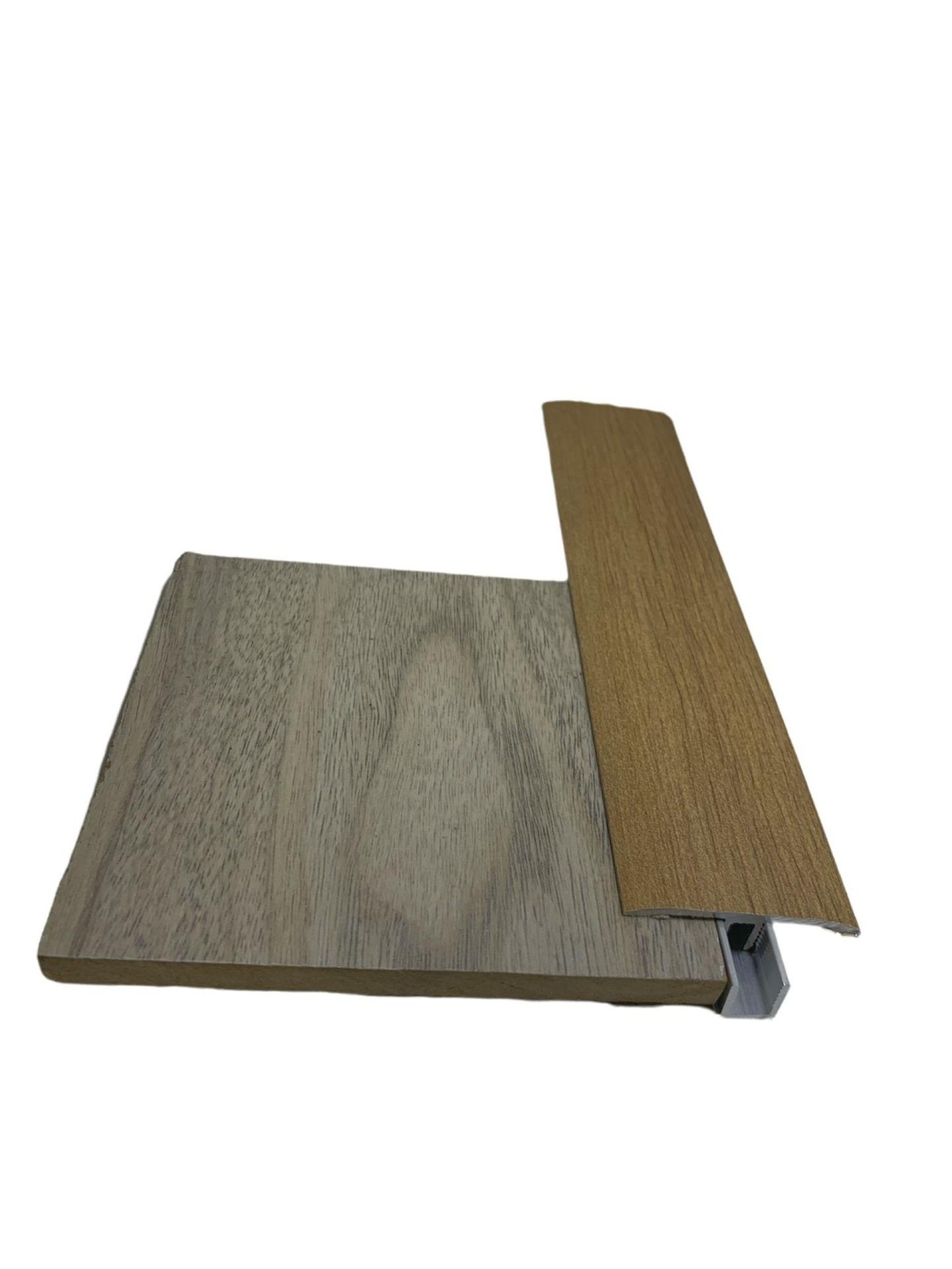 Perfil Transição + Base 90x4x1 Carvalho Honey