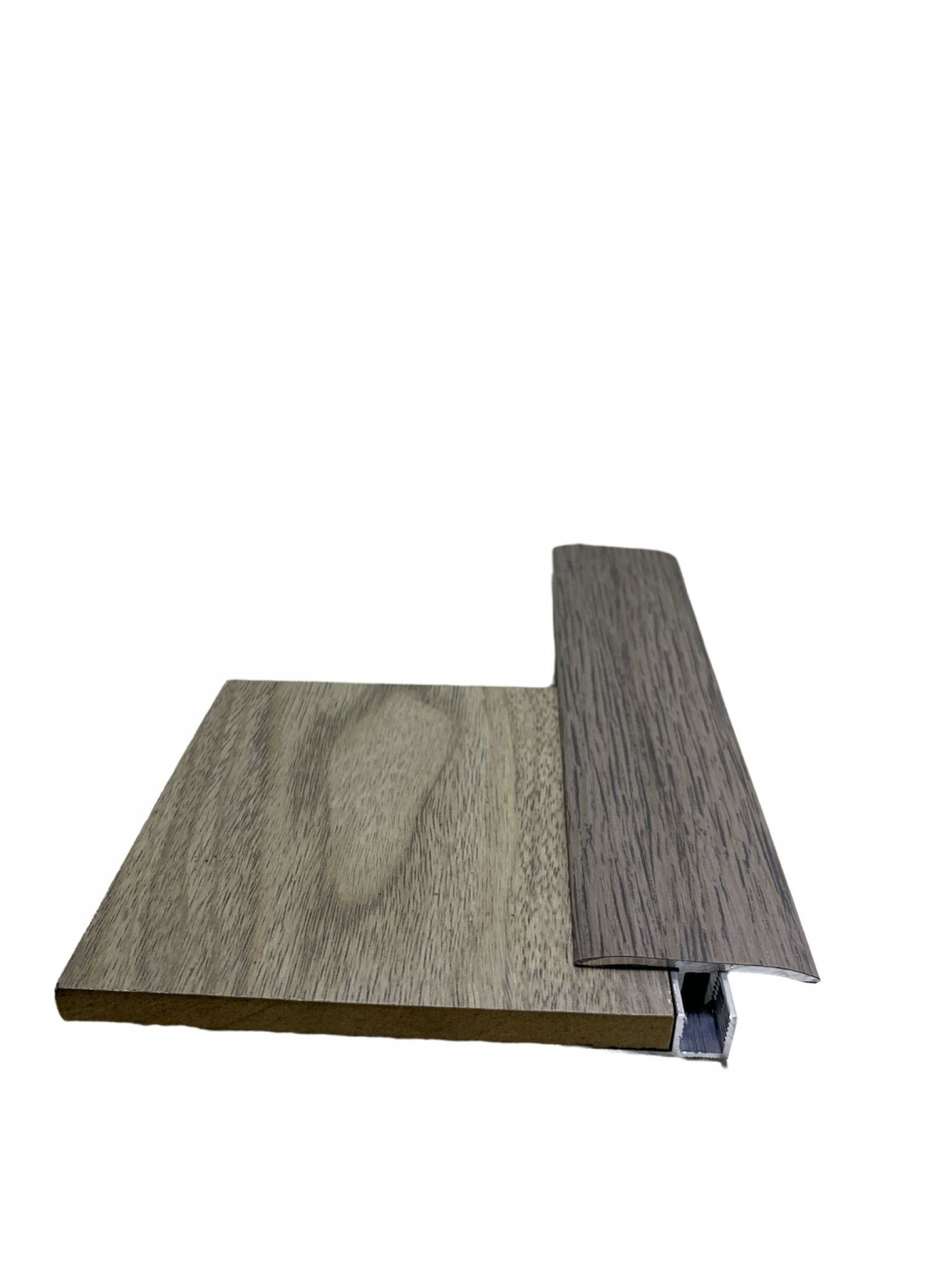 Perfil Transição + Base 90x4x1 Cinza Y