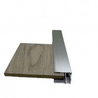 Perfil Remate + Base 90x3x1 Aluminio Perfil Remate + Base 90x3x1 Aluminio