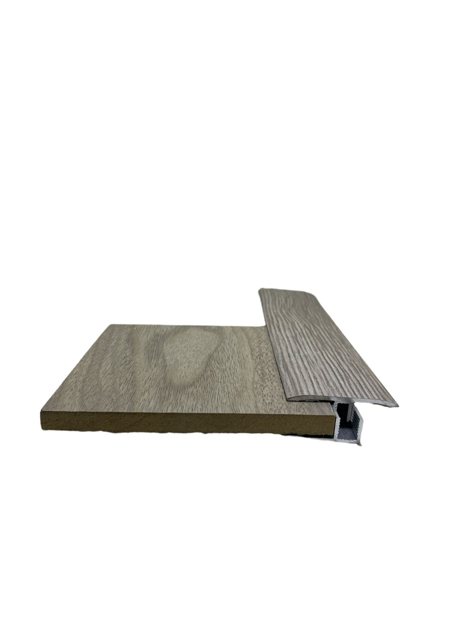 Perfil Transição + Base 90x4x1 Carvalho Helsink