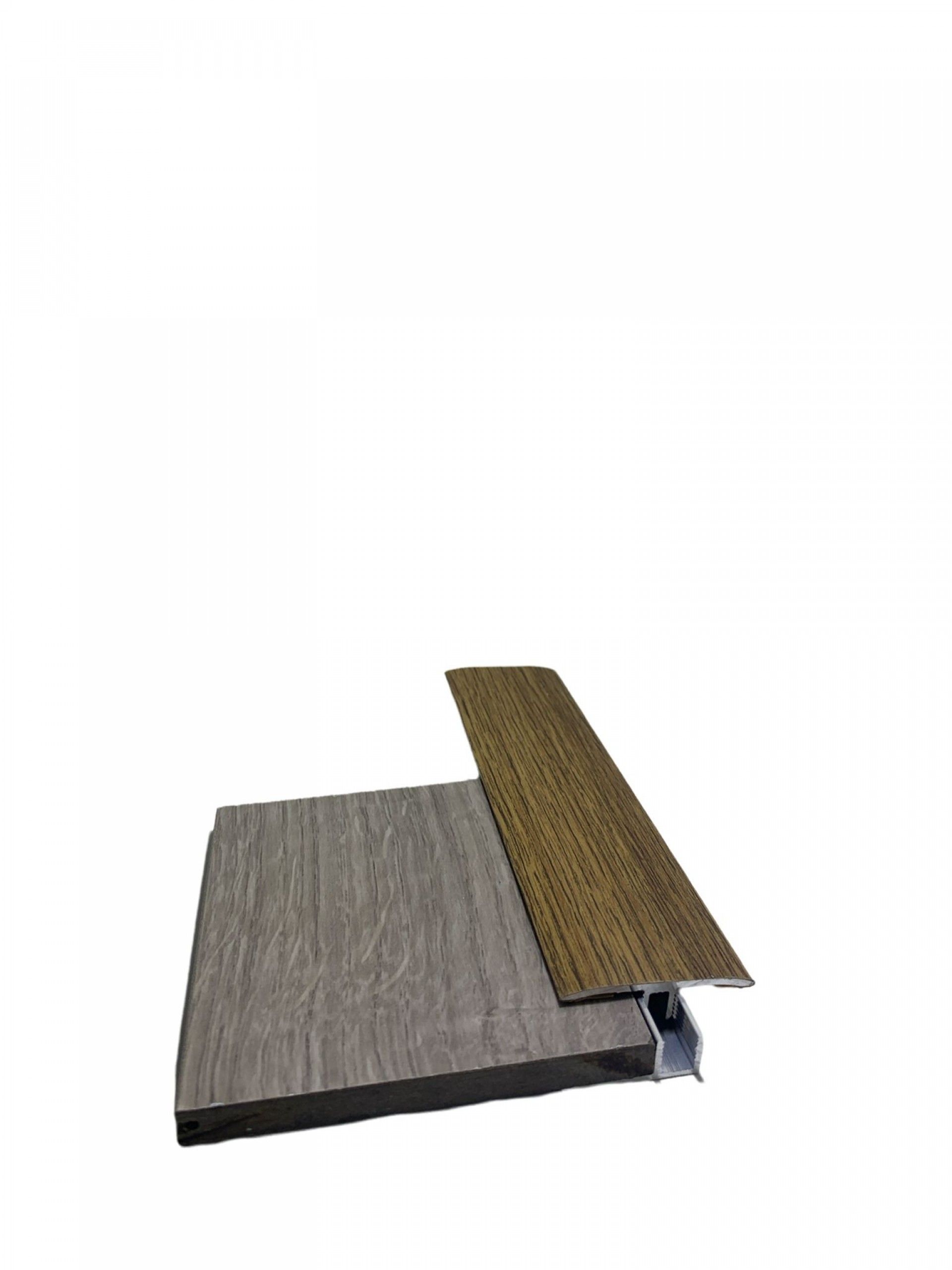 Perfil Transição + Base 90x4x1 Carvalho Rústico