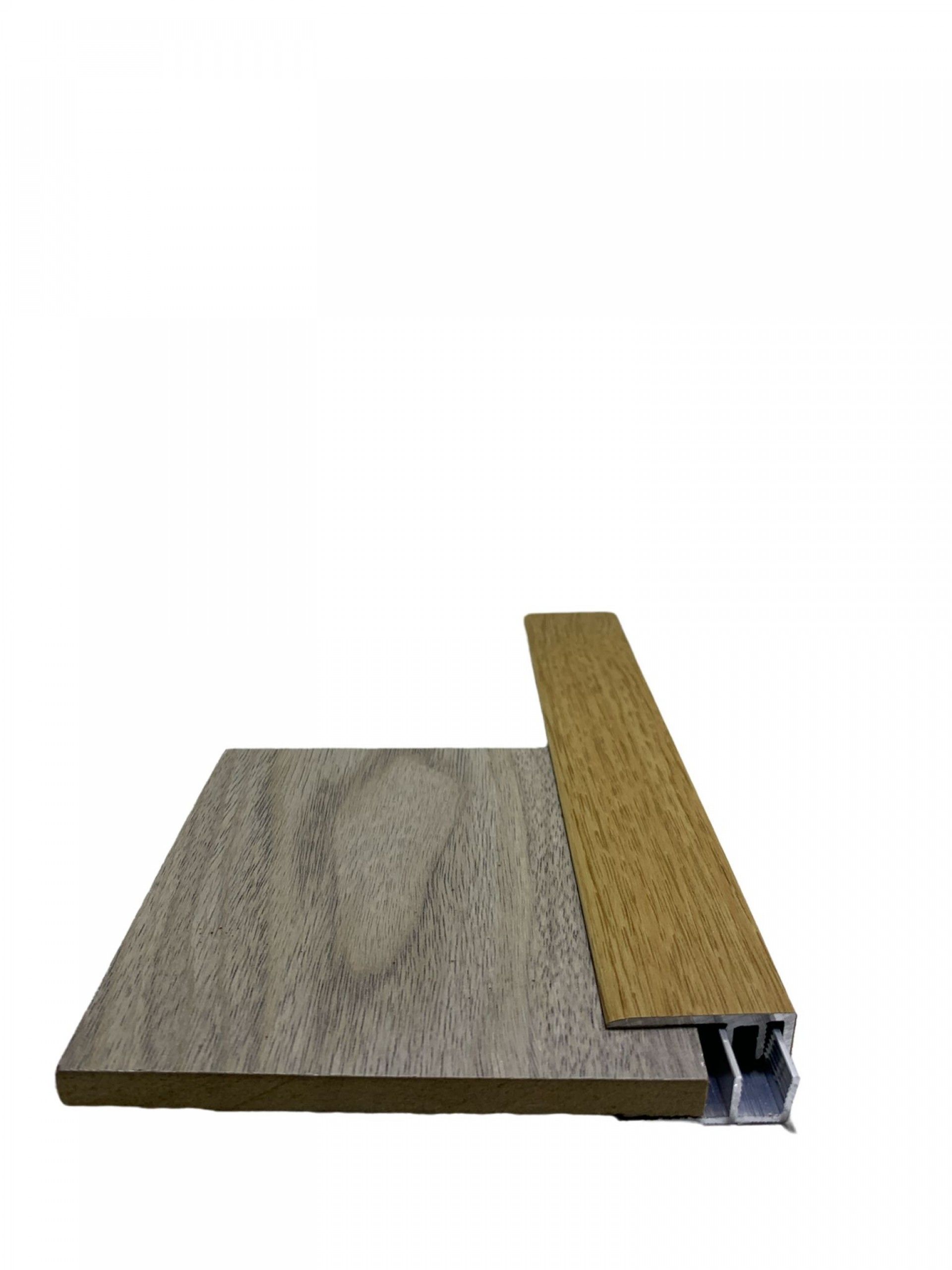 Perfil Remate + Base 90x3x1 Carvalho