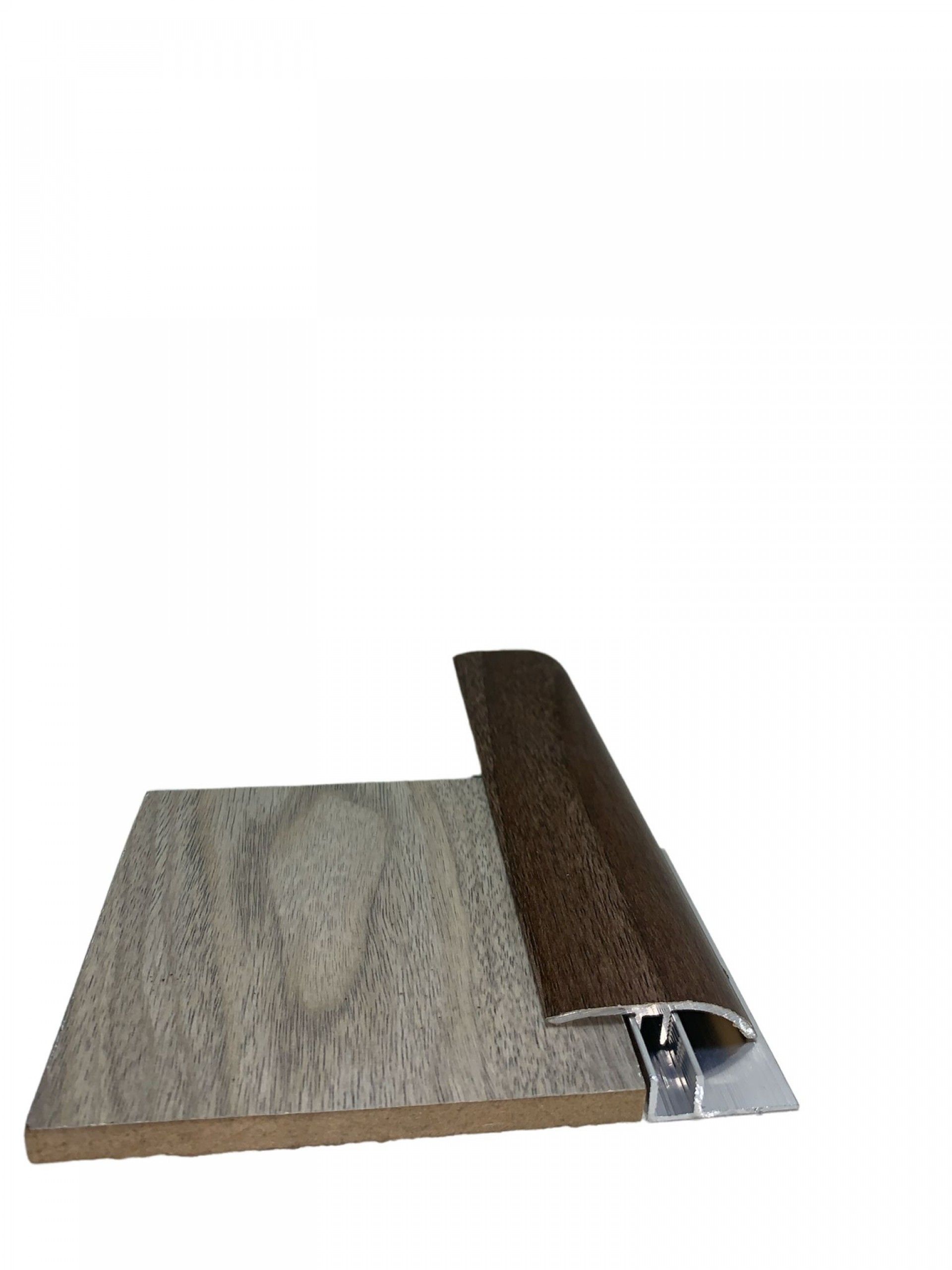 Perfil Desnível + Base 90x4x1 Nogueira Viena