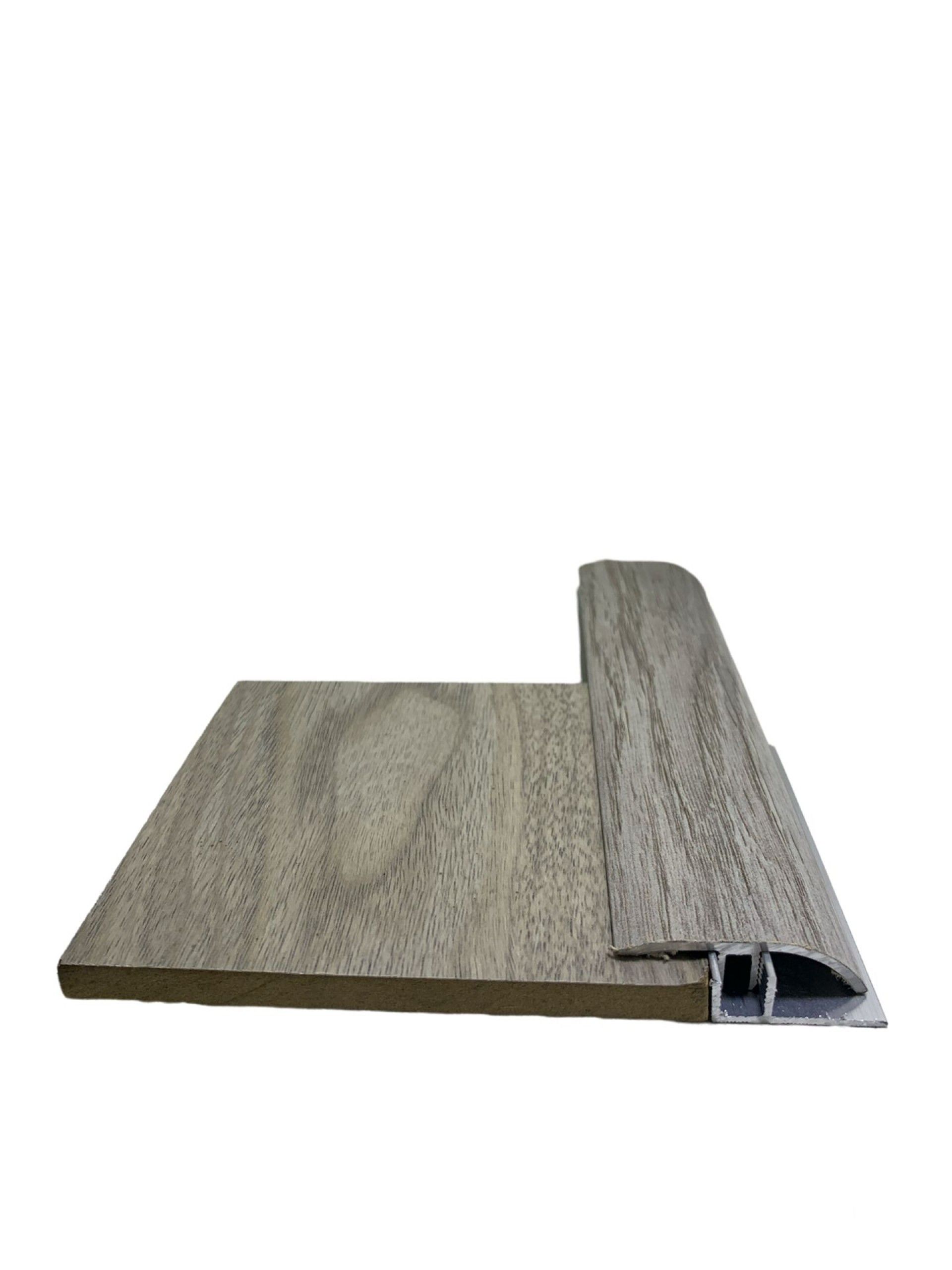 Perfil Desnível + Base 90x4x1 Carvalho Helsink