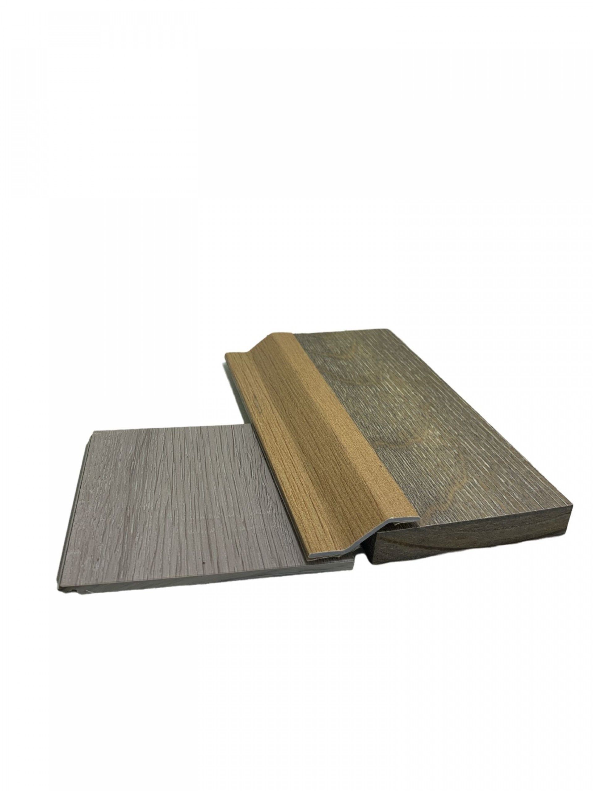 Perfil PVC Desnível Adesivo 186x4x0,8 Carvalho Honey