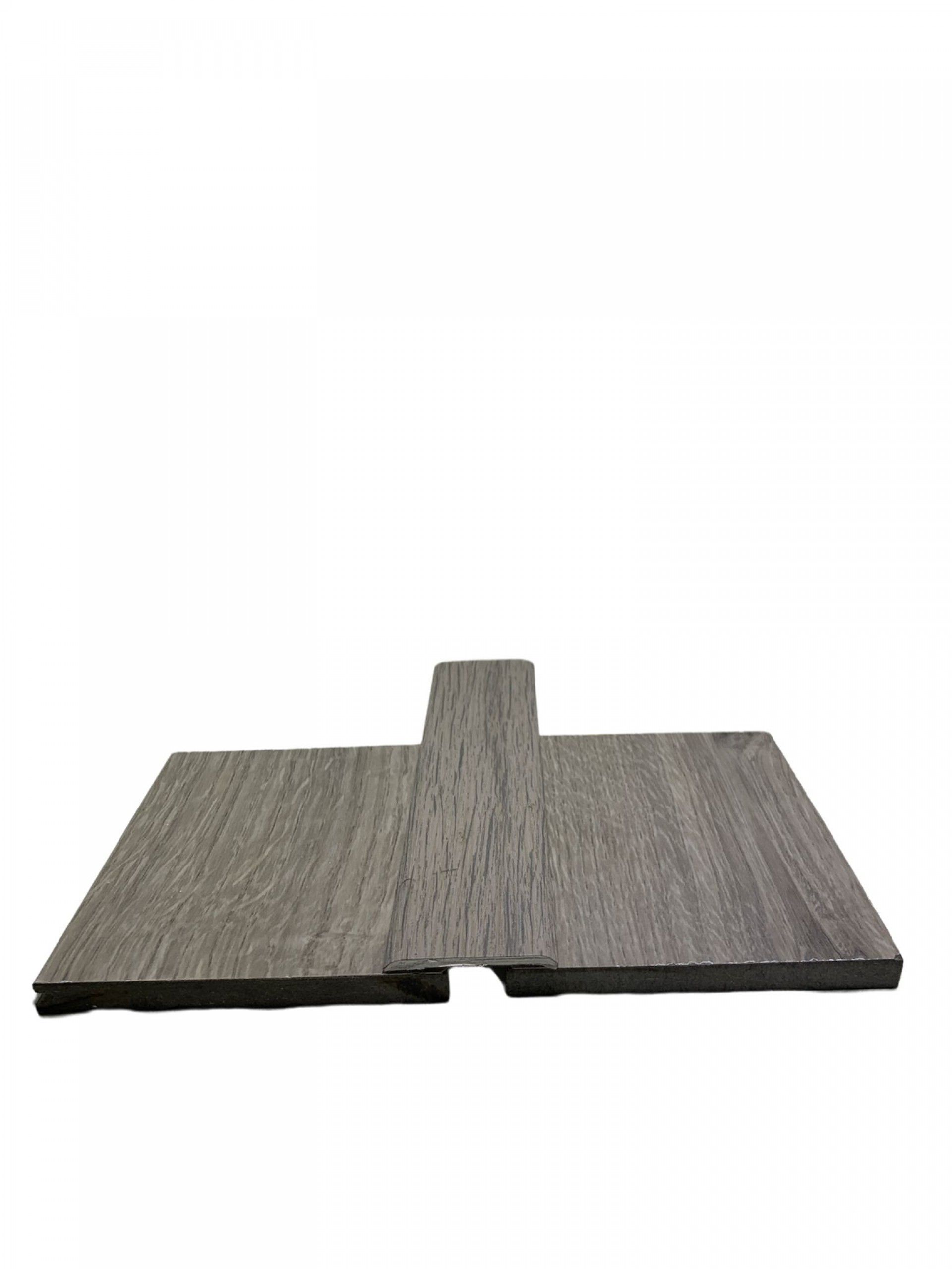 Perfil PVC Transição Adesivo 90x3,5x0,5 Cinza Y