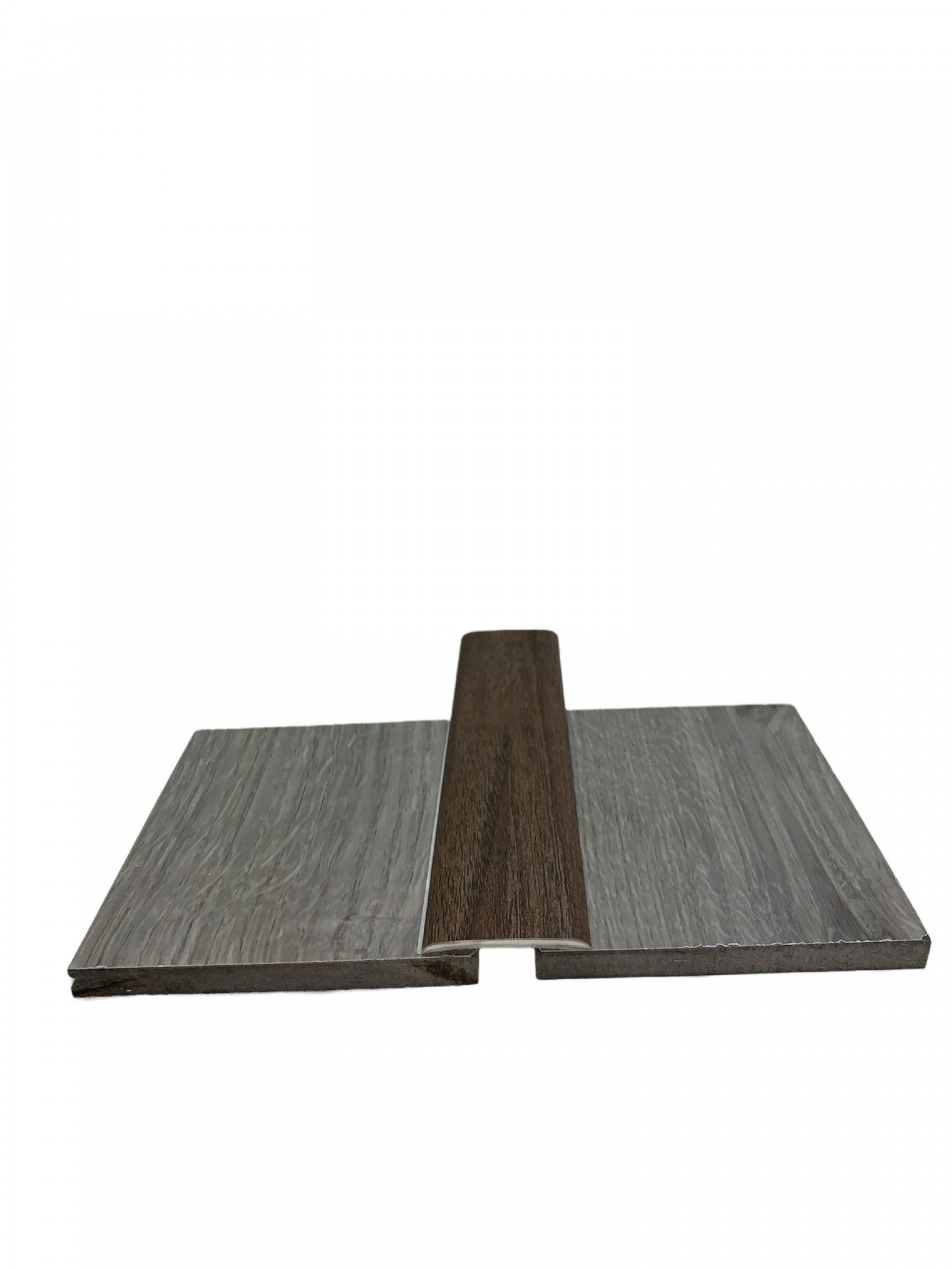 Perfil PVC Transição Adesivo 90x3,5x0,5 Nogueira Viena