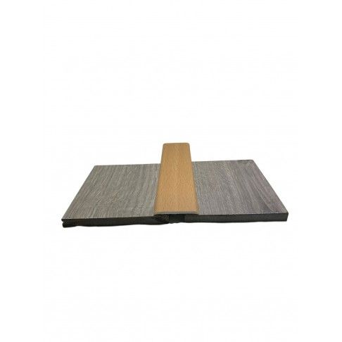 Perfil PVC Transição Adesivo 90x3,5x0,5 Faia Perfil PVC Transição Adesivo 90x3,5x0,5 Faia
