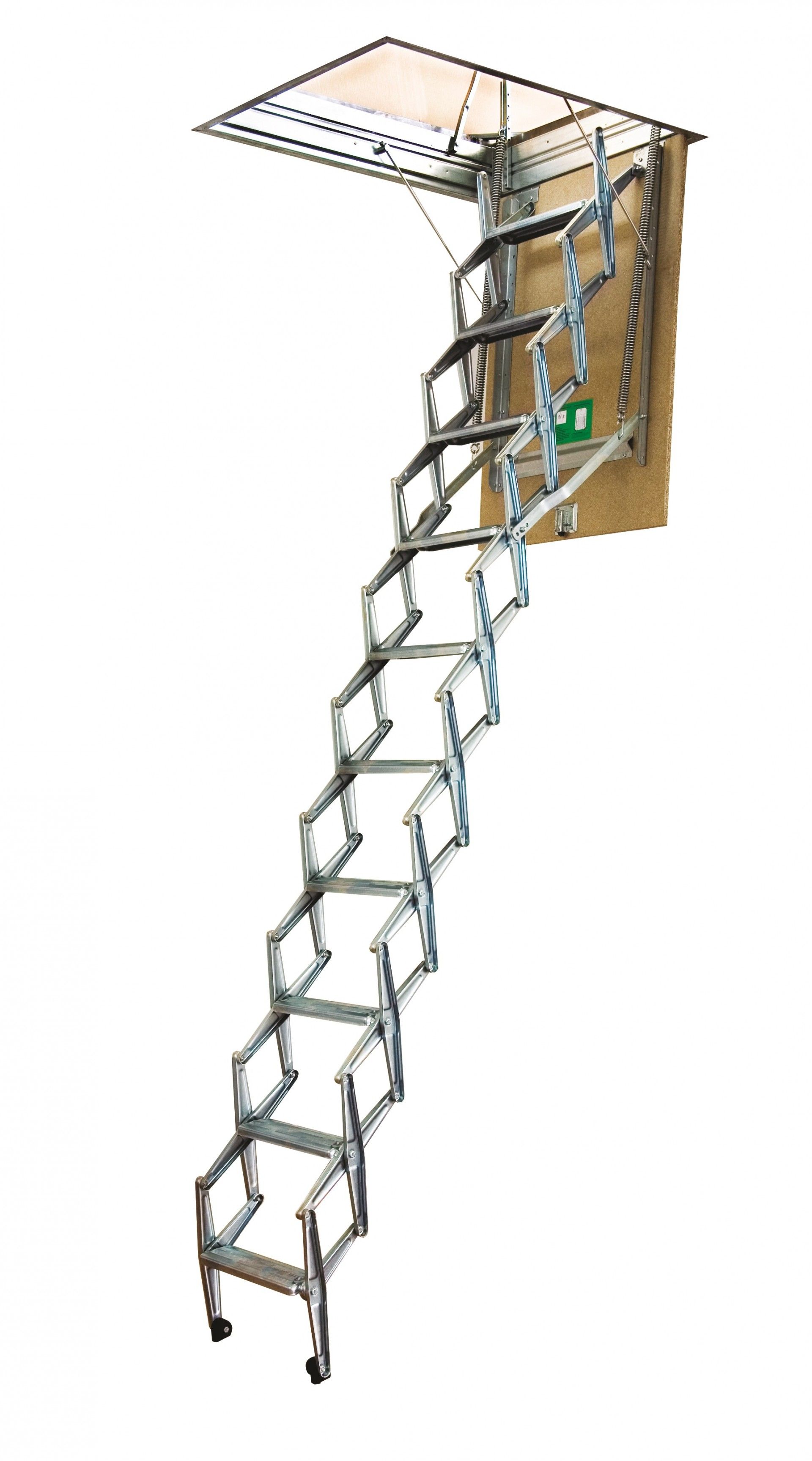 Escada De Sótão Metal 70x90x280cm