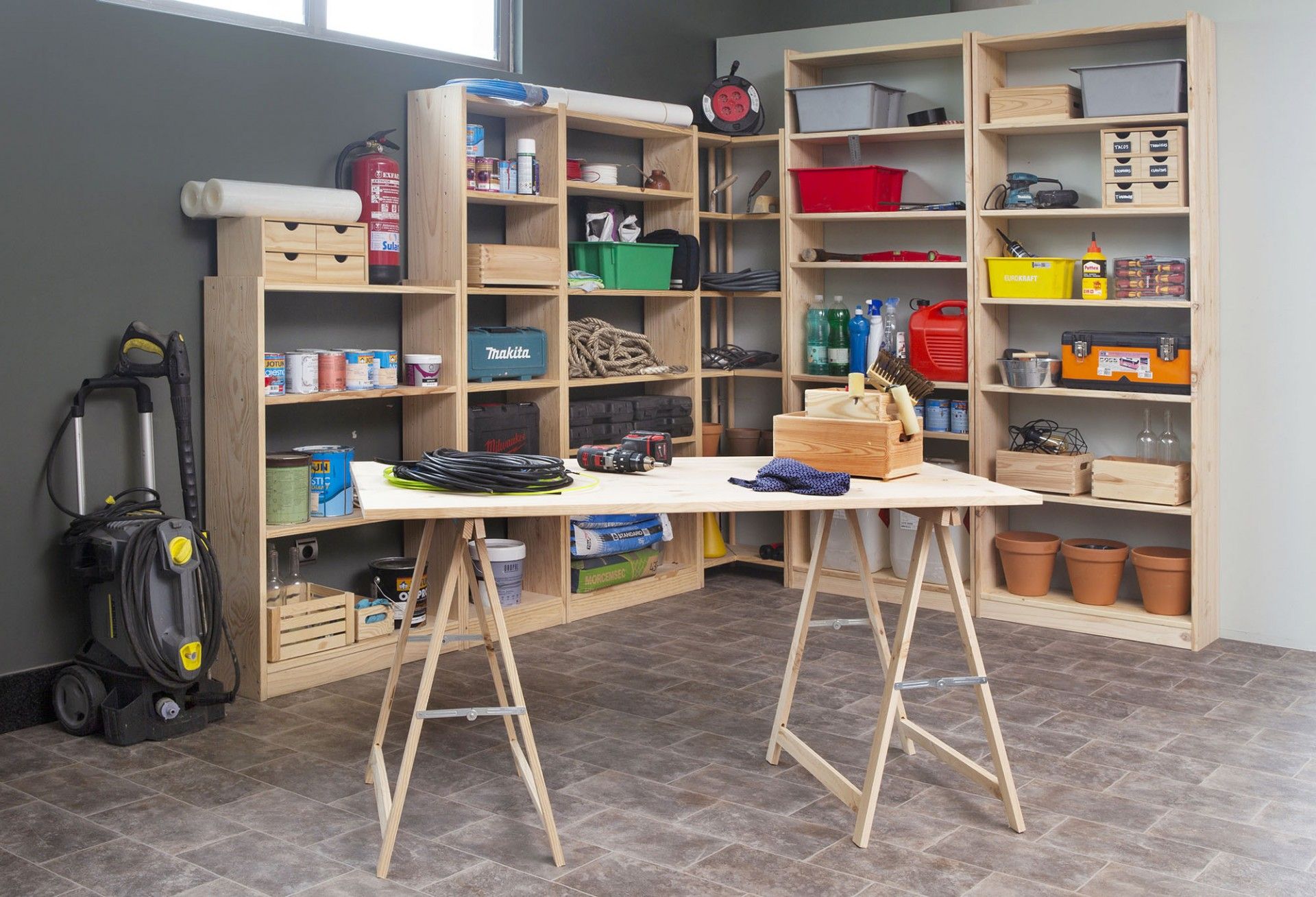 Cavalete Em Pinho 74x73,5cm 400kg