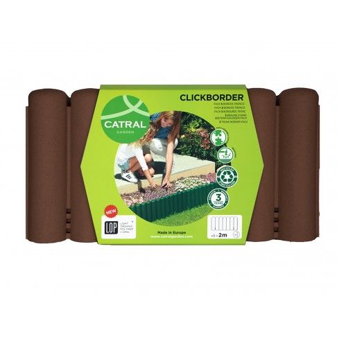 Bordadura Tronco Click 40x20cm Castanho Bordadura Tronco Click 40x20cm Castanho